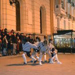 Coros y Baile en Plaza de EspañaCoros y Baile en Plaza de España