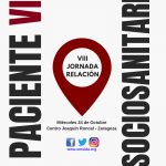 Cartel VIII Jornada Relación Paciente VIH y Profesional Sociosanitario