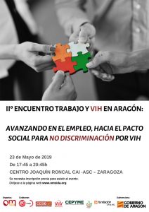 Cartel II Jornada Laboral en Aragón