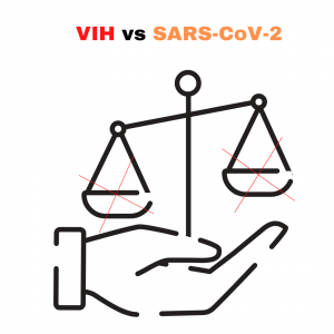 VIH vs SARS-CoV-2