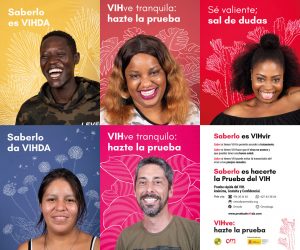 Postales Campaña "Saberlo es VIHda"