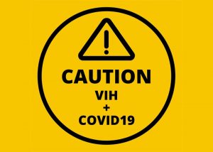 Caution VIH + COVID19
