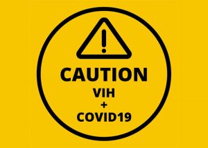 Caution VIH + COVID19