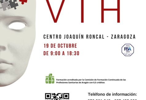 Cartel XII Jornada Relación Paciente VIH y Profesionales Sociosanitarios